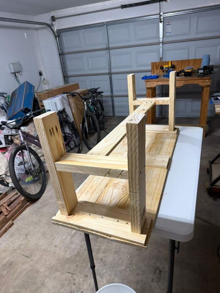 Pallet Wood Bench